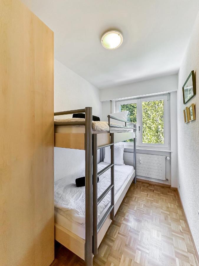 Pied-A-Terre In Crans-Montana, Pool And View - Swiss Alps Apartman Kültér fotó