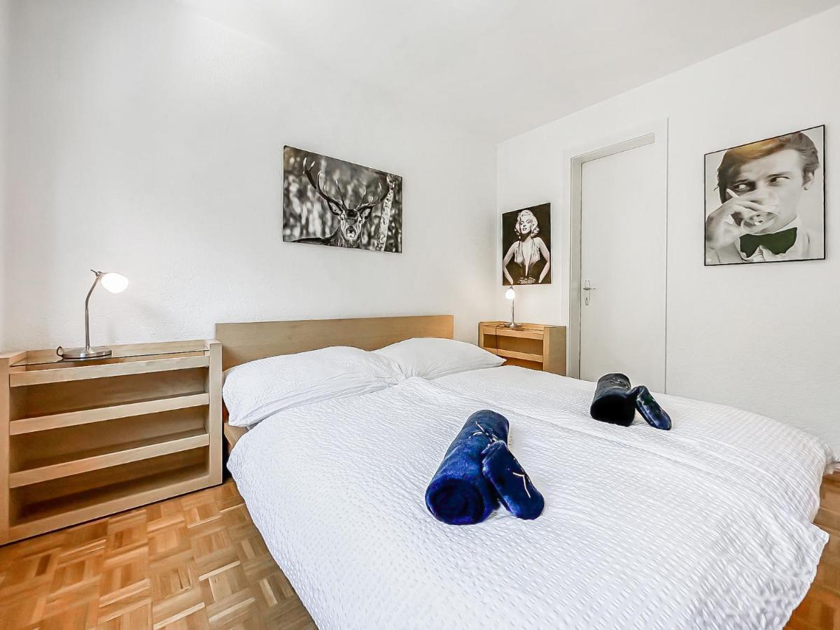 Pied-A-Terre In Crans-Montana, Pool And View - Swiss Alps Apartman Kültér fotó